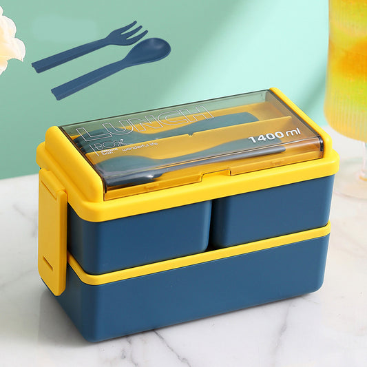 Double Layer Insulated Lunch Box